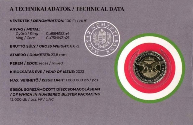 2023. �vi els� napi veret, bliszter 175 �ves a Magyar Honv�ds�g
