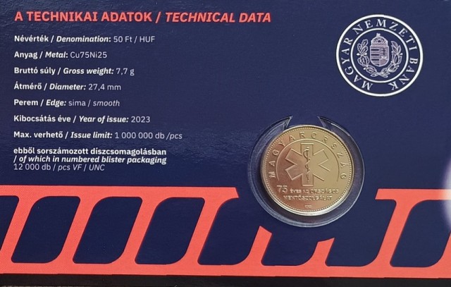 2023. �vi els� napi veret, bliszter 75 �ves az Orsz�gos Ment�szolg�lat