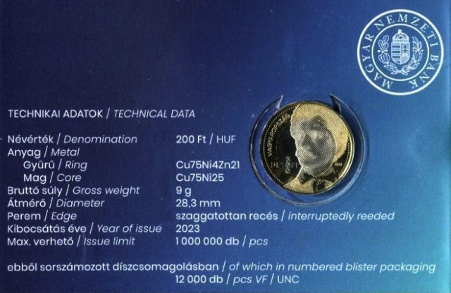 2023. �vi els� napi veret, bliszter Pet�fi S�ndor