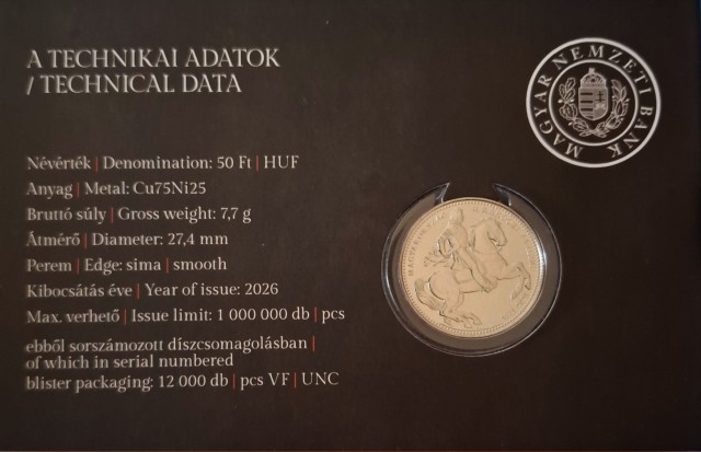 2026. �vi els� napi veret, bliszter II. R�k�czi Ferenc