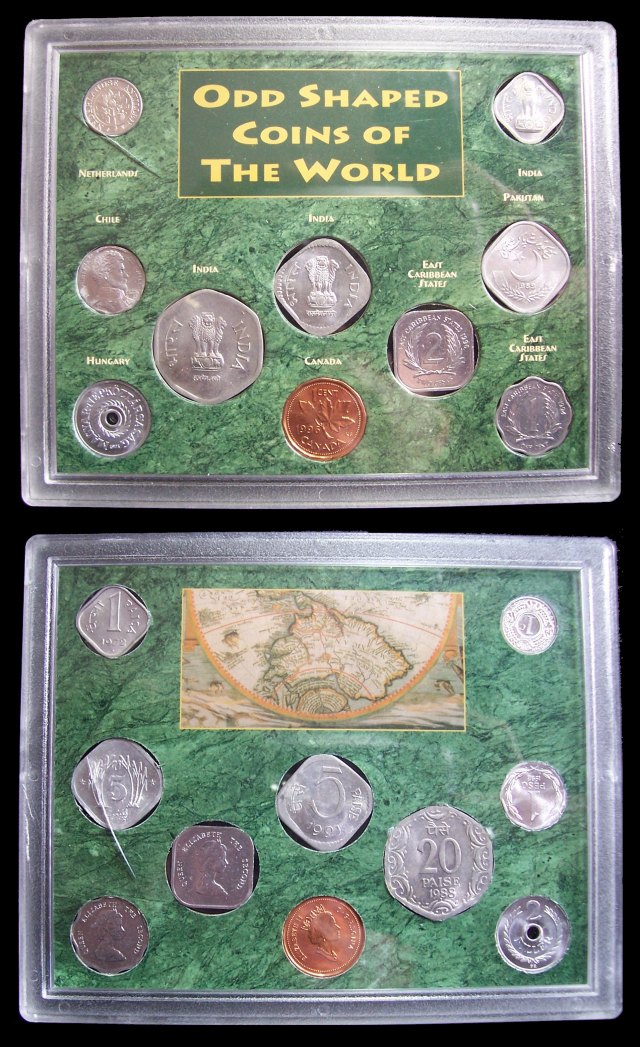 Odd Shaped Coins of the World