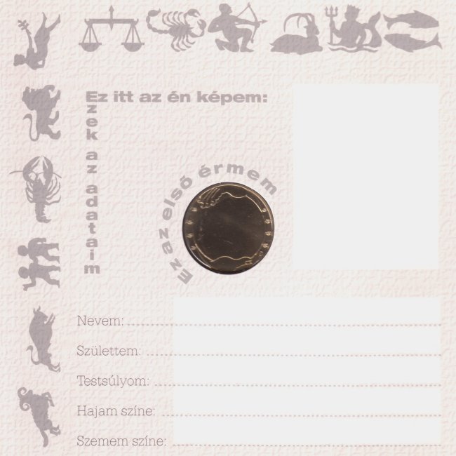 1996. vi extra verdefnyes BU (Brilliant Uncirculated) forgalmi sor