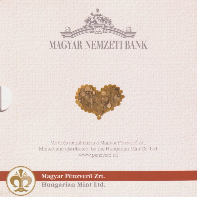 2001. vi extra verdefnyes BU (Brilliant Uncirculated) forgalmi sor