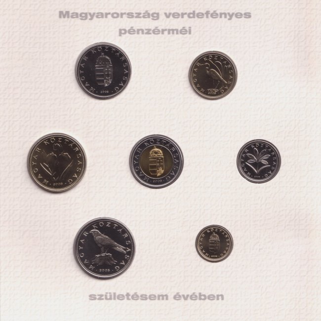 2005. vi extra verdefnyes BU (Brilliant Uncirculated) forgalmi sor