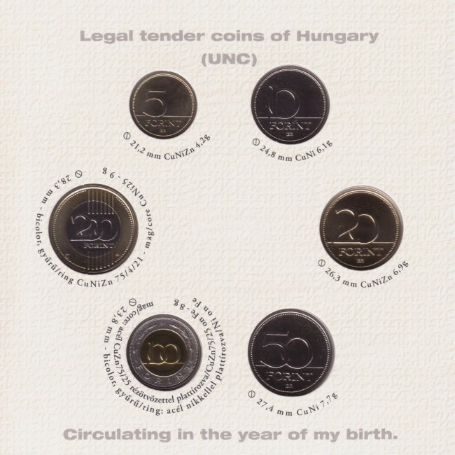 2009. vi extra verdefnyes BU (Brilliant Uncirculated) forgalmi sor