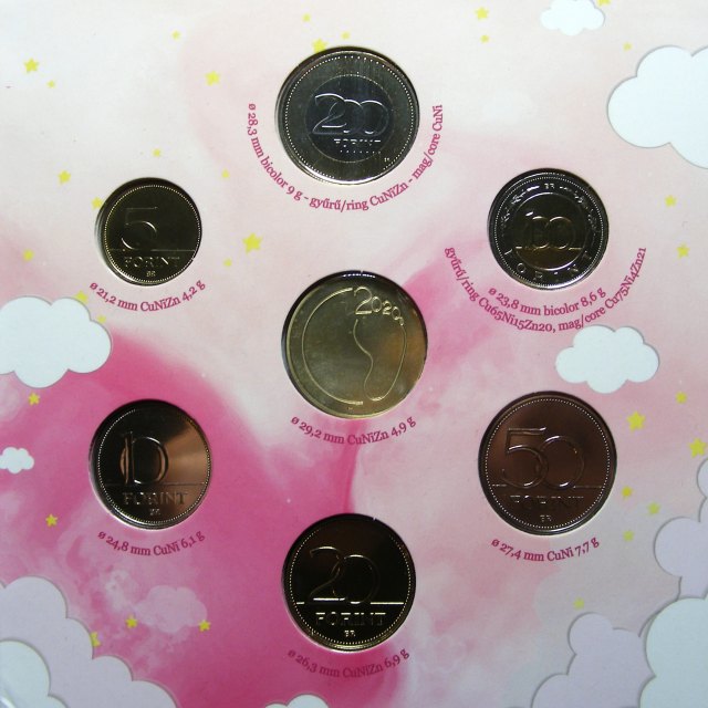 2025. �vi extra verdef�nyes BU (Brilliant Uncirculated) forgalmi sor