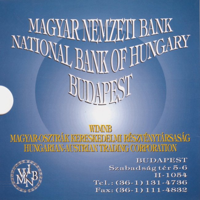 1993. vi extra verdefnyes BU (Brilliant Uncirculated) forgalmi sor