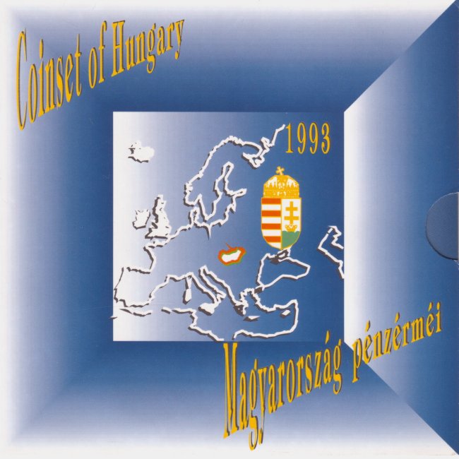 1993. évi extra verdefényes BU (Brilliant Uncirculated) forgalmi sor