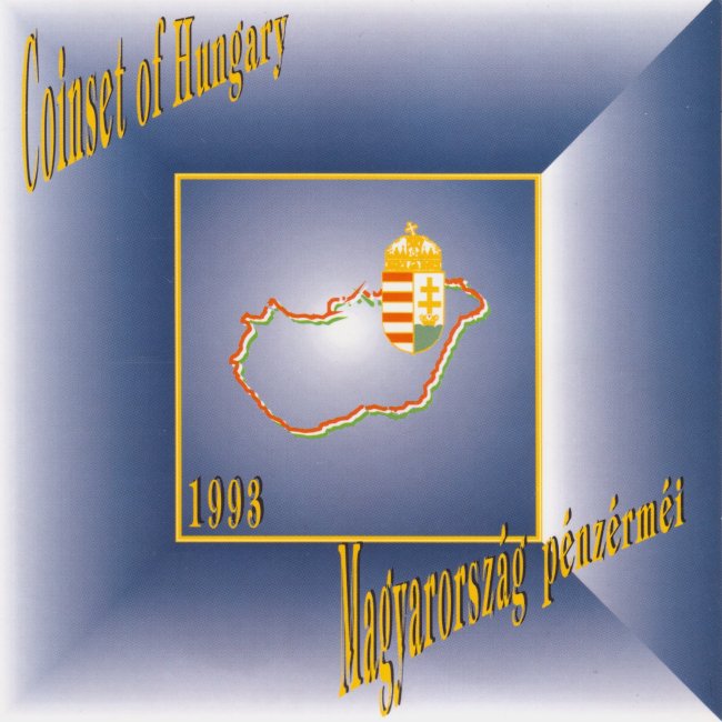 1993. évi extra verdefényes BU (Brilliant Uncirculated) forgalmi sor