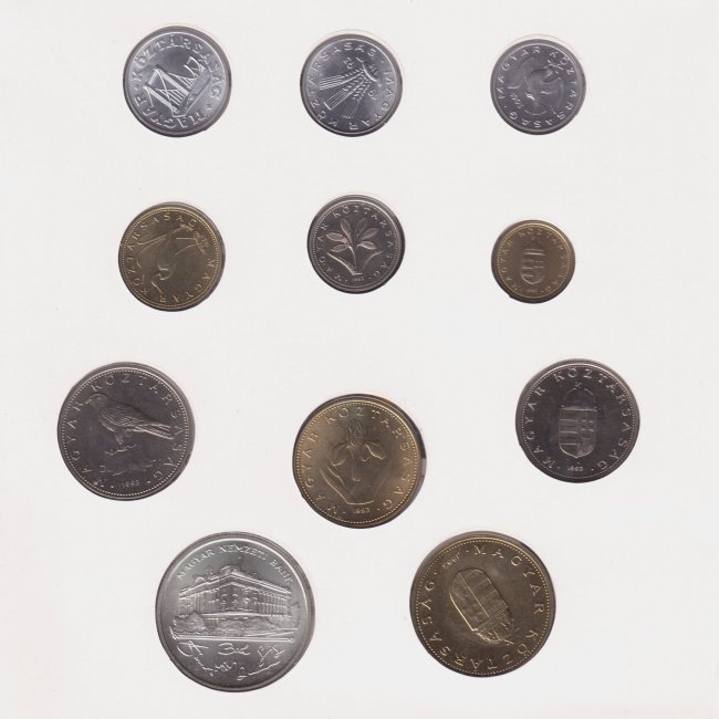 1993. évi extra verdefényes BU (Brilliant Uncirculated) forgalmi sor