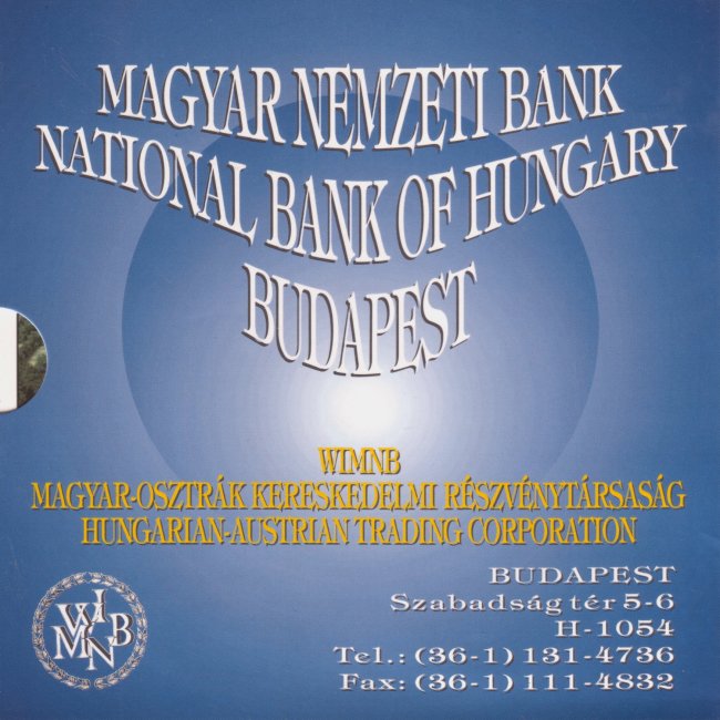 1993. évi extra verdefényes BU (Brilliant Uncirculated) forgalmi sor