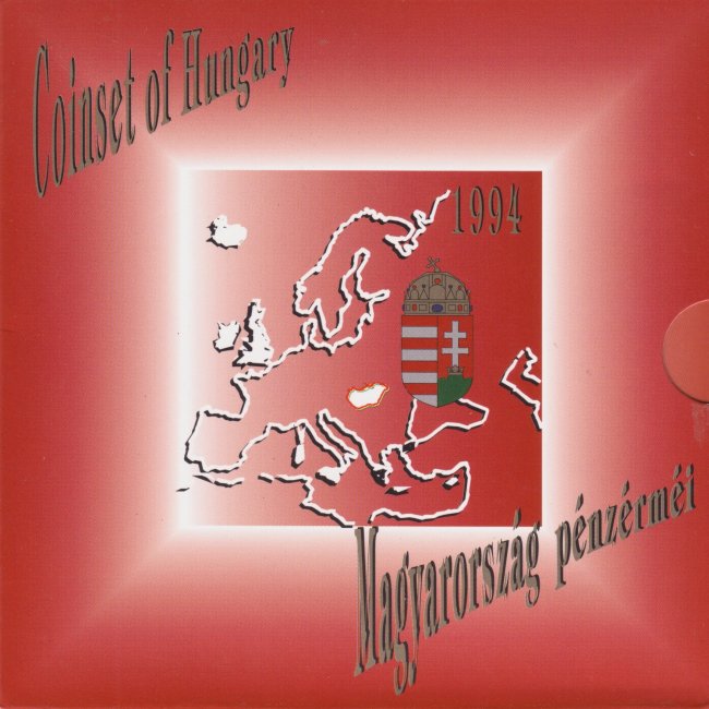 1994. évi extra verdefényes BU (Brilliant Uncirculated) forgalmi sor