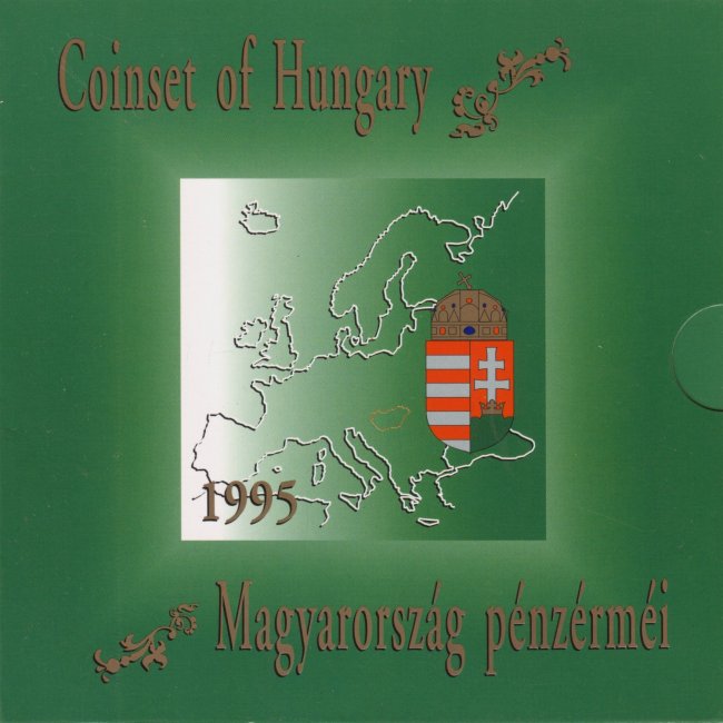 1995. vi extra verdefnyes BU (Brilliant Uncirculated) forgalmi sor