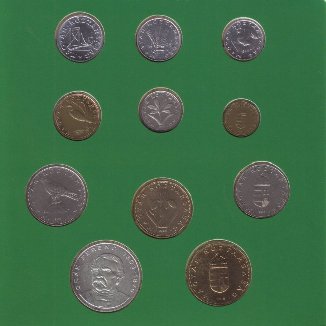 1995. vi extra verdefnyes BU (Brilliant Uncirculated) forgalmi sor