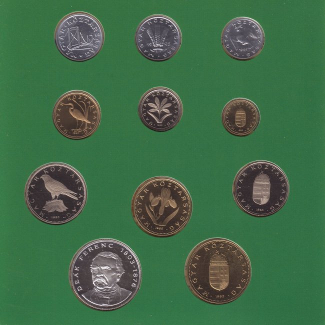1995. vi tkrveret (proof) forgalmi sor