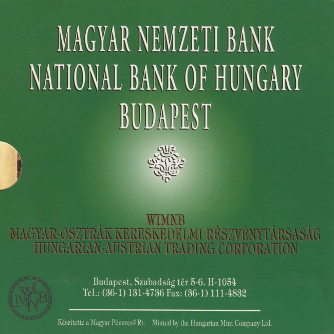 1995. vi tkrveret (proof) forgalmi sor