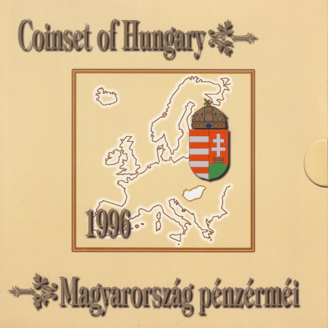 1996. vi extra verdefnyes BU (Brilliant Uncirculated) forgalmi sor