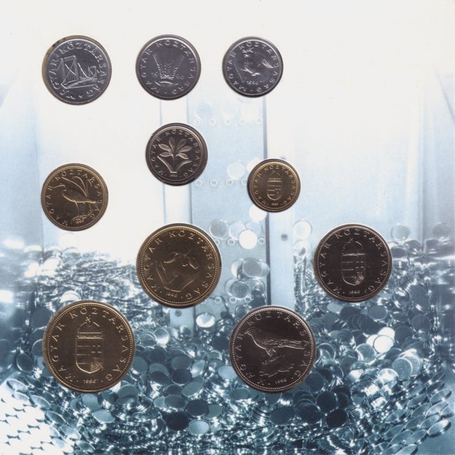 1996. vi extra verdefnyes BU (Brilliant Uncirculated) forgalmi sor
