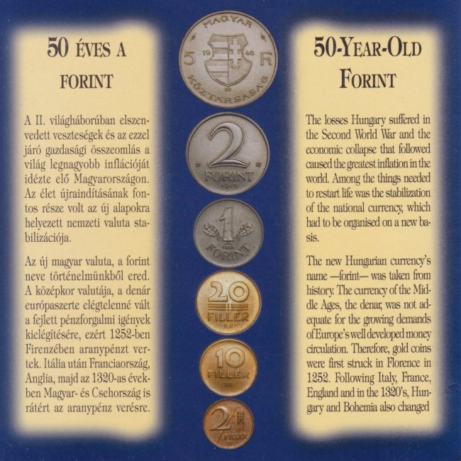 1996. vi tkrveret (proof) forgalmi sor