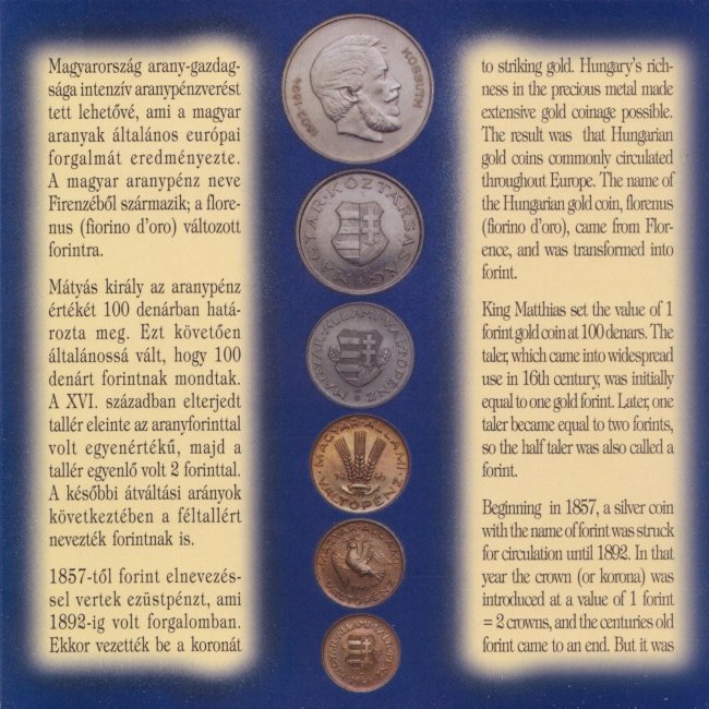 1996. vi tkrveret (proof) forgalmi sor
