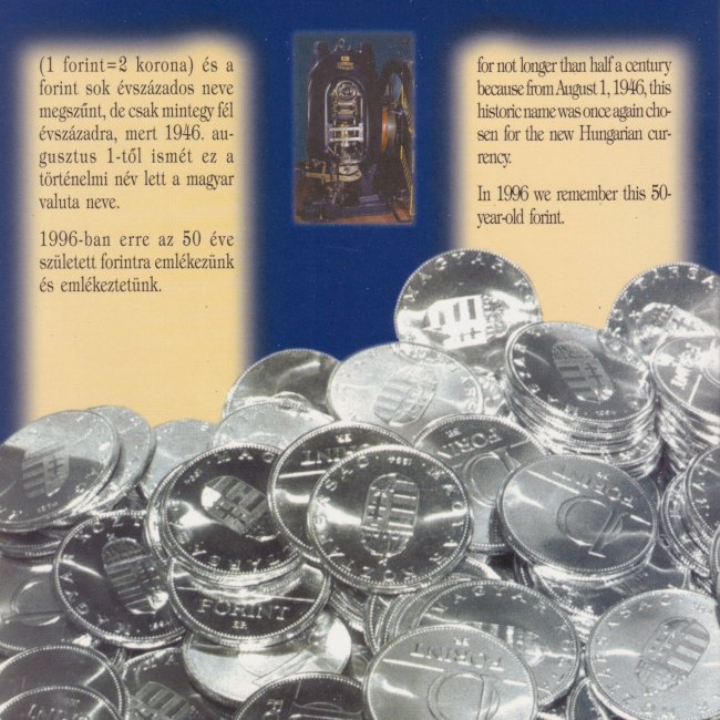 1996. vi tkrveret (proof) forgalmi sor