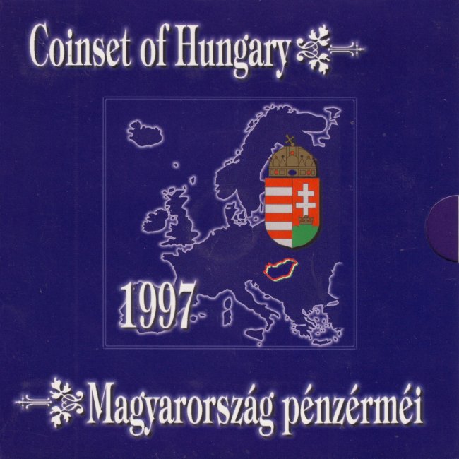 1997. vi extra verdefnyes BU (Brilliant Uncirculated) forgalmi sor