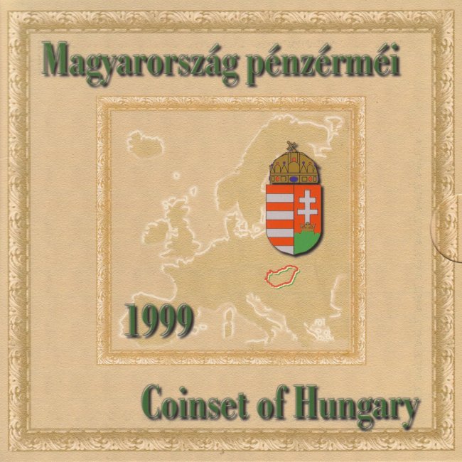 1999. vi extra verdefnyes BU (Brilliant Uncirculated) forgalmi sor