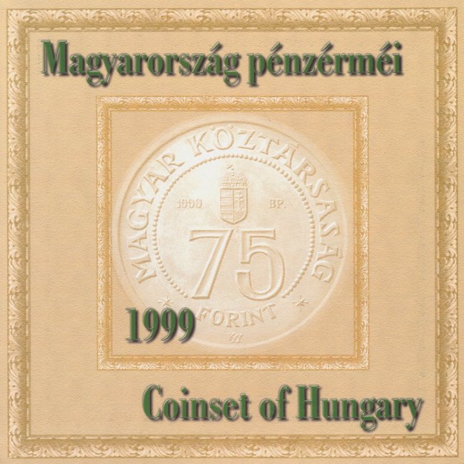 1999. vi extra verdefnyes BU (Brilliant Uncirculated) forgalmi sor