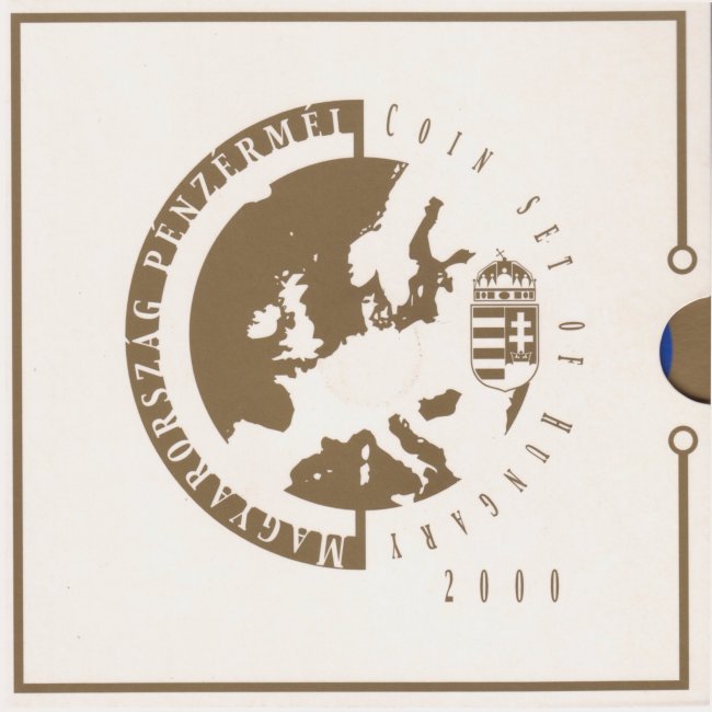 2000. vi extra verdefnyes BU (Brilliant Uncirculated) forgalmi sor