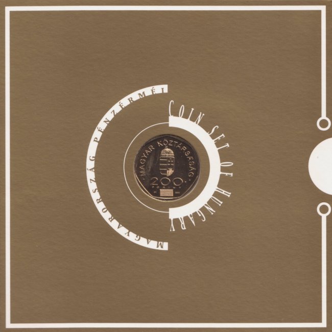 2000. vi extra verdefnyes BU (Brilliant Uncirculated) forgalmi sor