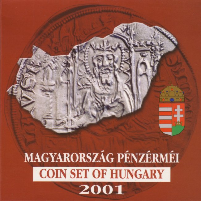 2001. vi extra verdefnyes BU (Brilliant Uncirculated) forgalmi sor