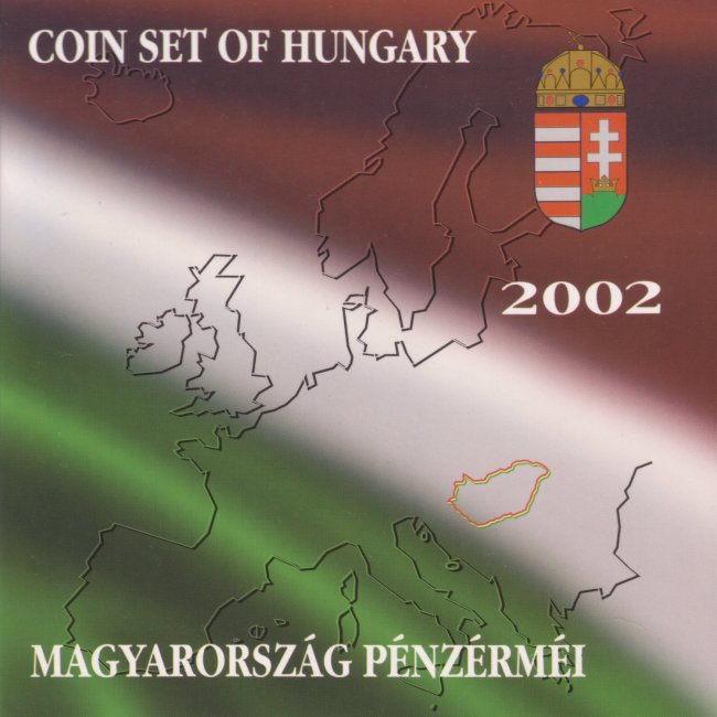 2002. vi extra verdefnyes BU (Brilliant Uncirculated) forgalmi sor