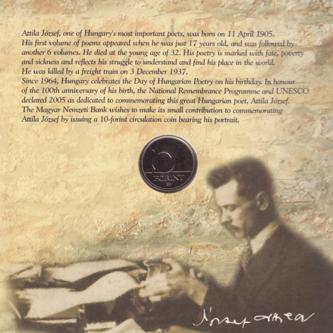 2005. vi extra verdefnyes BU (Brilliant Uncirculated) forgalmi sor