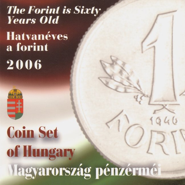 2006. vi extra verdefnyes BU (Brilliant Uncirculated) forgalmi sor
