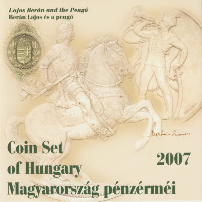 2007. vi extra verdefnyes BU (Brilliant Uncirculated) forgalmi sor