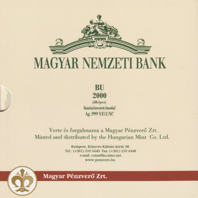 2007. vi extra verdefnyes BU (Brilliant Uncirculated) forgalmi sor