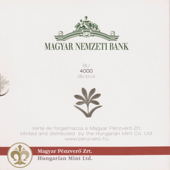 2008. vi extra verdefnyes BU (Brilliant Uncirculated) forgalmi sor