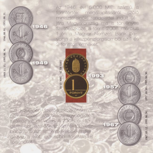2008. vi tkrveret (proof) forgalmi sor