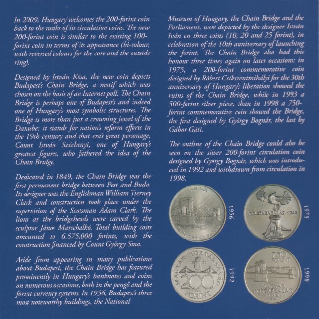 2009. vi extra verdefnyes BU (Brilliant Uncirculated) forgalmi sor