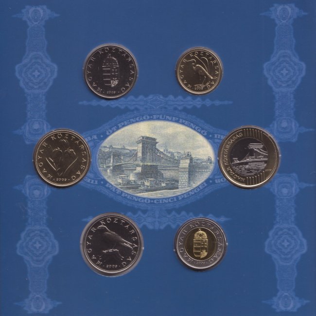 2009. vi extra verdefnyes BU (Brilliant Uncirculated) forgalmi sor