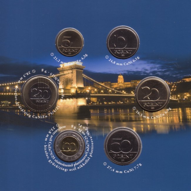 2009. vi extra verdefnyes BU (Brilliant Uncirculated) forgalmi sor