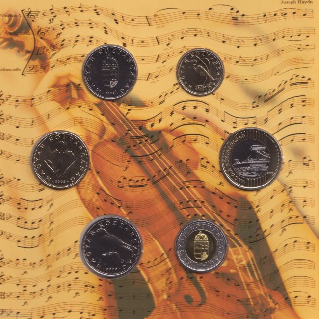 2009. vi extra verdefnyes BU (Brilliant Uncirculated) forgalmi sor