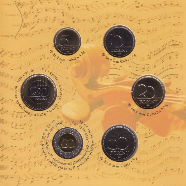 2009. vi extra verdefnyes BU (Brilliant Uncirculated) forgalmi sor