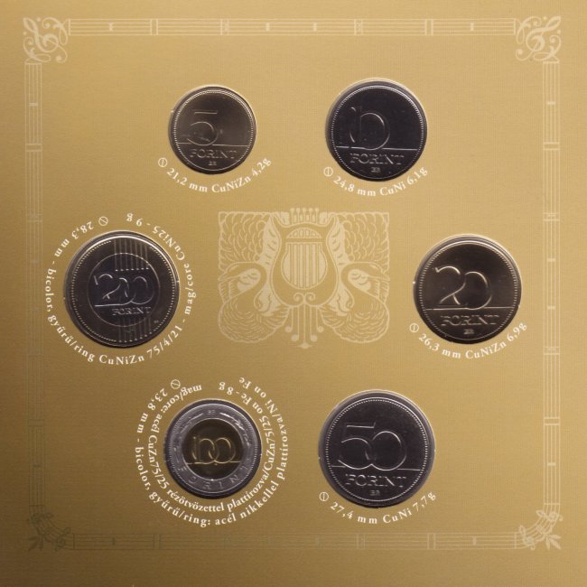 2010. vi extra verdefnyes BU (Brilliant Uncirculated) forgalmi sor