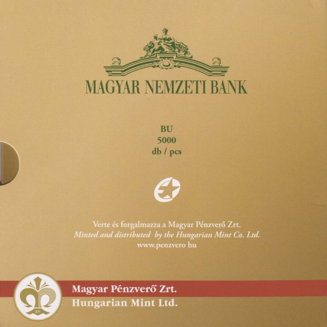 2010. vi extra verdefnyes BU (Brilliant Uncirculated) forgalmi sor