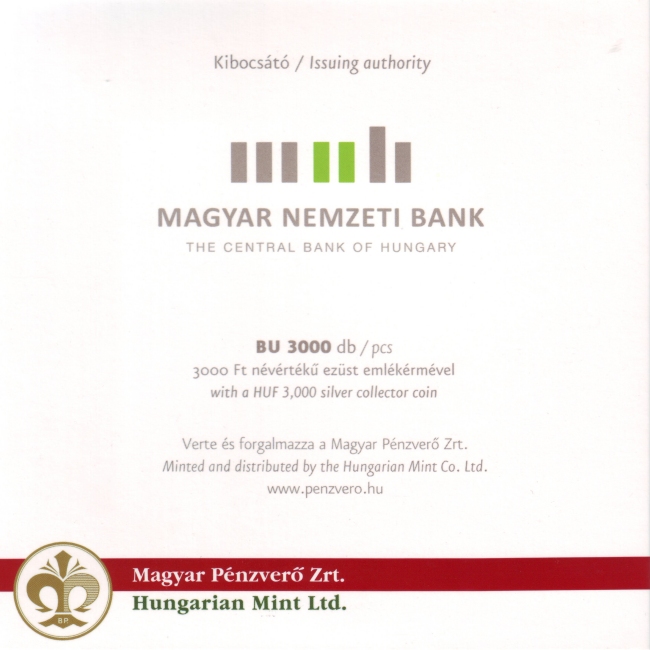 2011. vi extra verdefnyes BU (Brilliant Uncirculated) forgalmi sor