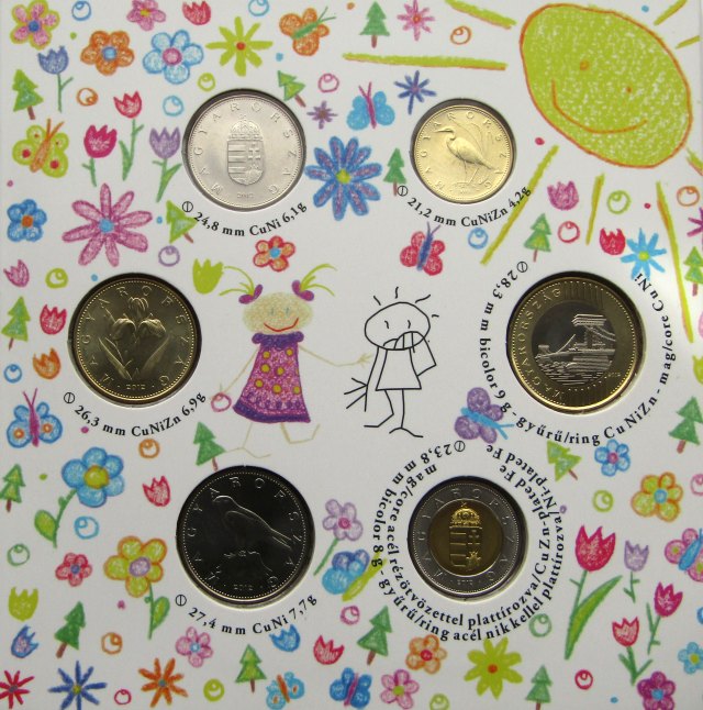 2012. vi extra verdefnyes VF-UNC (Extra Verdefnyes Uncirculated forgalmi sor