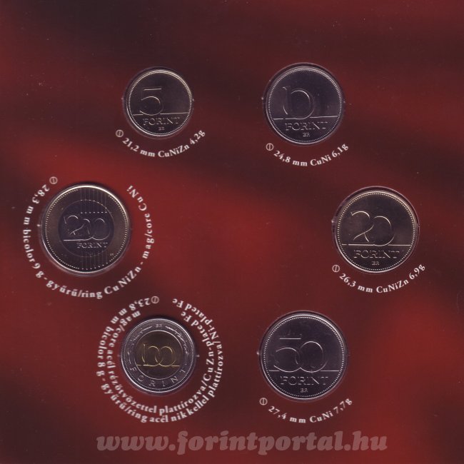 2012. évi extra verdefényes VF-UNC (Extra Verdefényes Uncirculated forgalmi sor