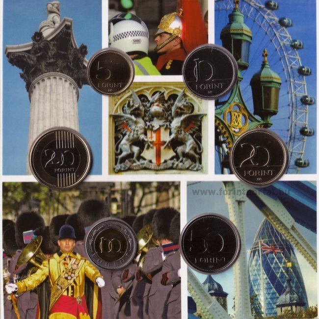 2012. vi extra verdefnyes BU (Brilliant Uncirculated) forgalmi sor