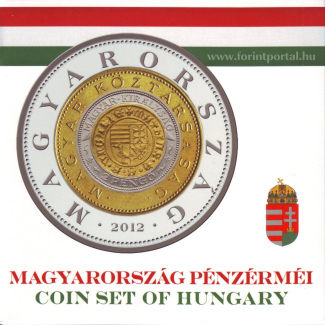 2012. vi extra verdefnyes BU (Brilliant Uncirculated) forgalmi sor